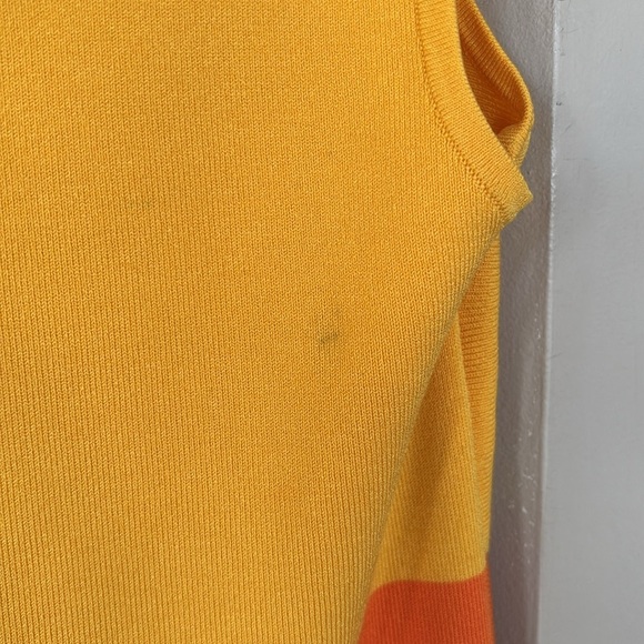 Express Body Contour Colorblock Bodycon Stretch Sleeveless Midi Dress Twist - Picture 9 of 11